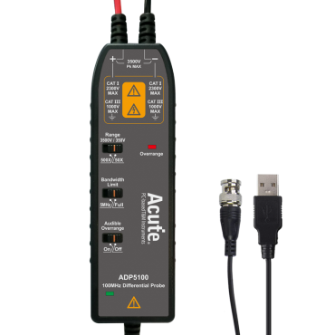 ADP5100-U 高壓差動探棒；USB 供電