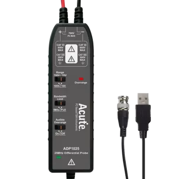 ADP1025-U 高壓差動探棒；USB 供電