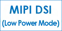 MIPI DSI (Low Power Mode)